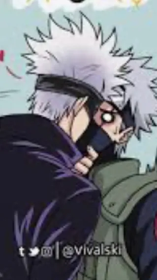 ai character: Kakashi x Gojo♡ background