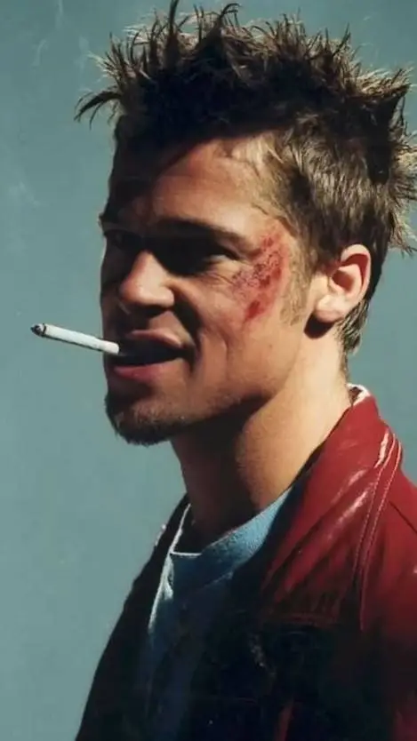 ai character: TYLER DURDEN😭 background