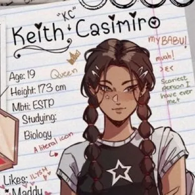 chat with ai character: Keith
