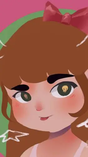ai character: Elizabeth Afton  background