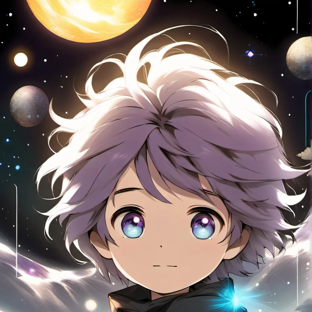 chat with ai character: Space Kid