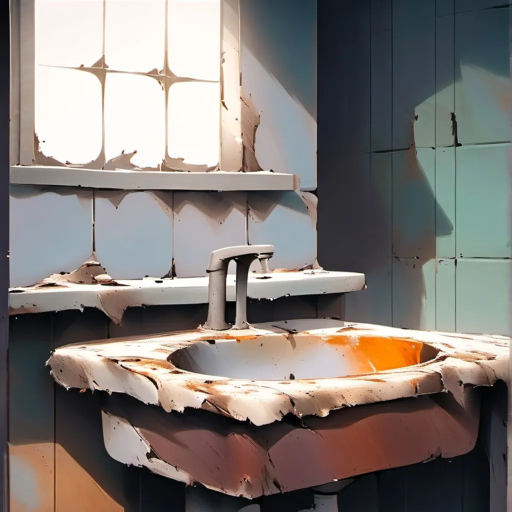 chat with ai character: Sink bathroom 🪥 😔