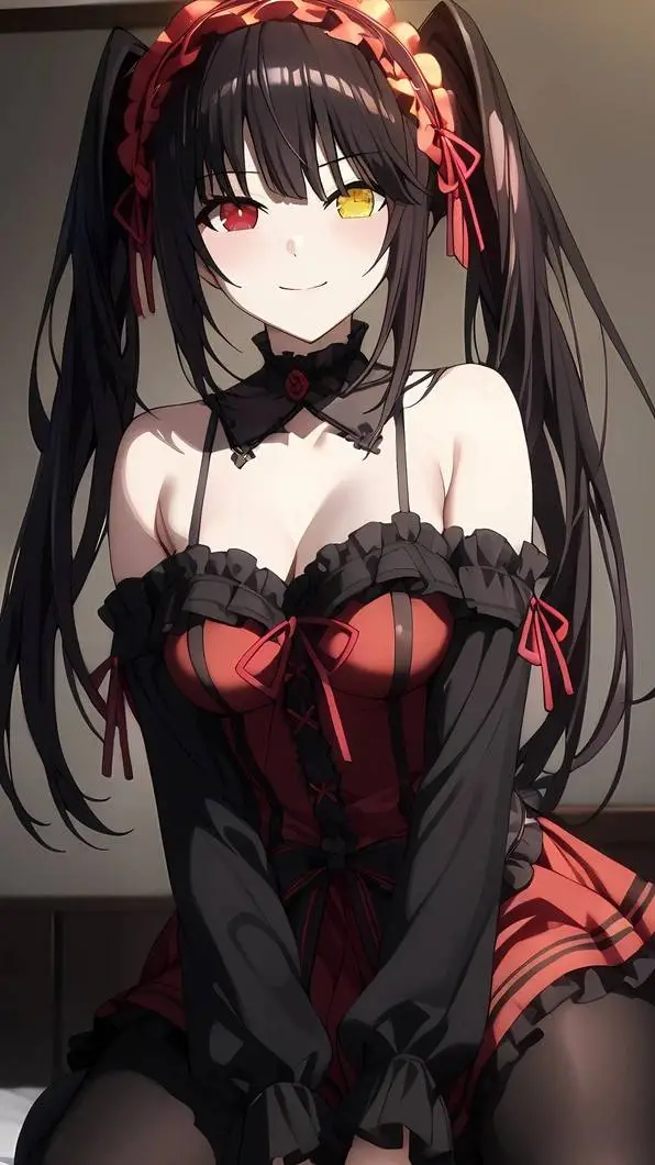 ai character: Tokisaki Kurumi  background