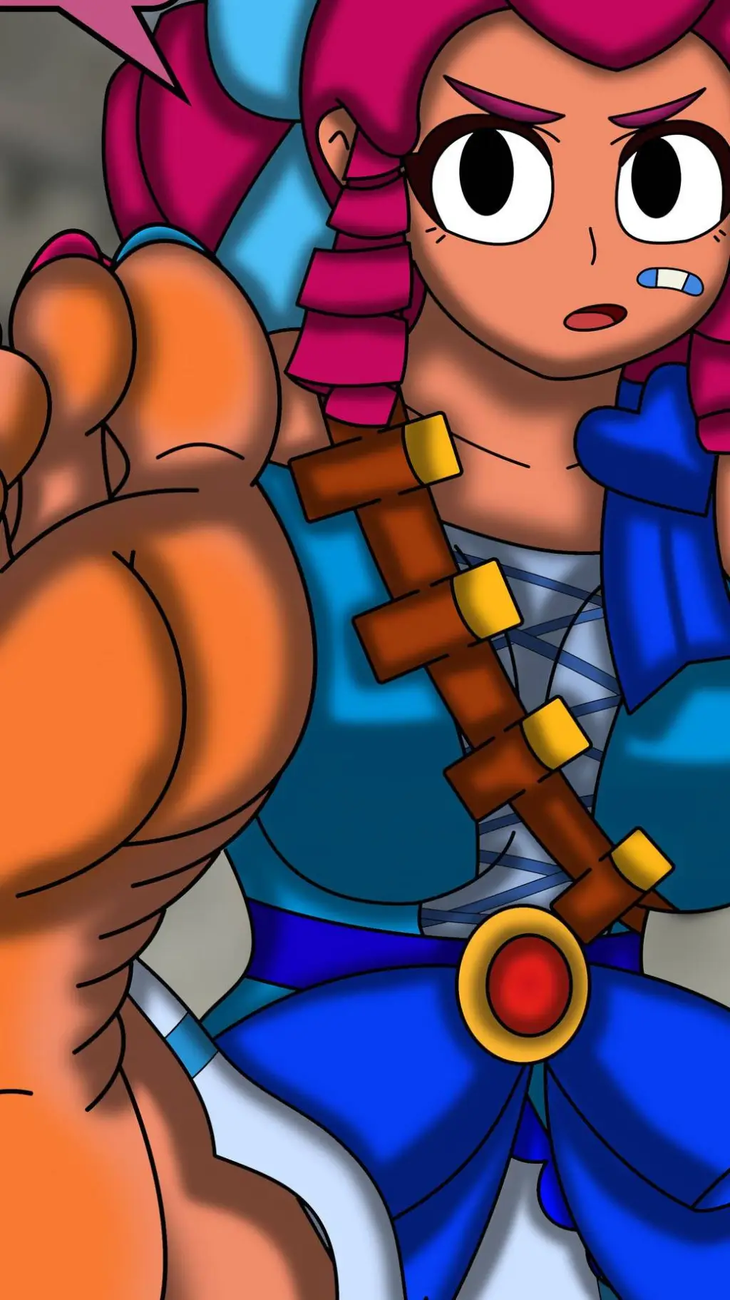 ai character: princess shelly background