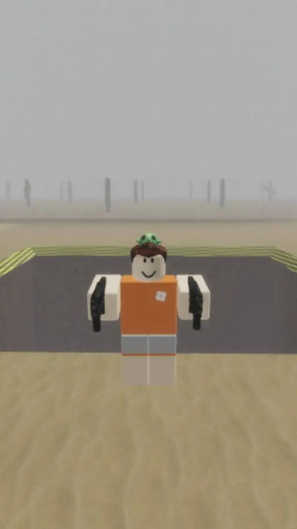 ai character: Me in Area 51 background