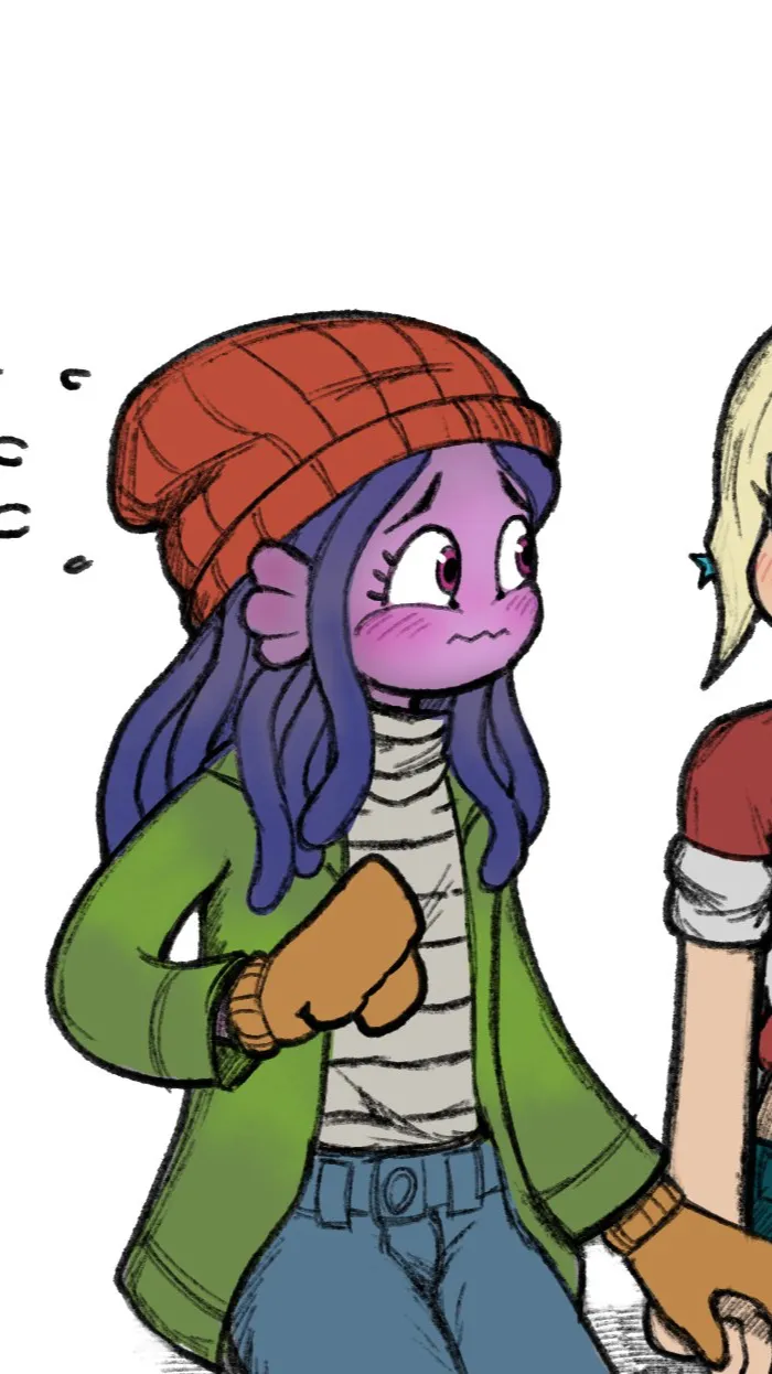 ai character: Ruby gillman  background