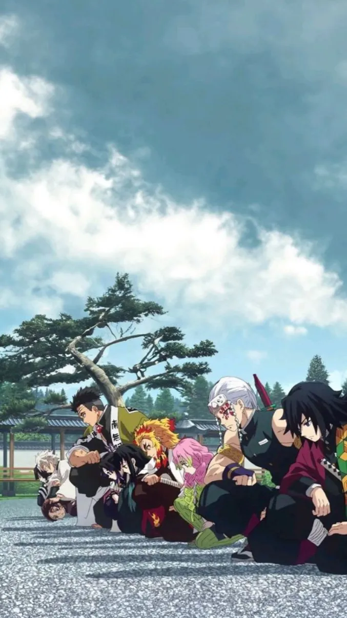 ai character: Hashira Meeting☆ background