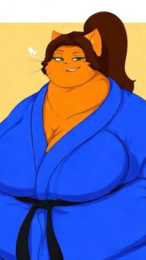 ai character: Katy  background