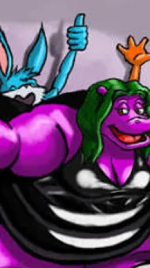 ai character: Bertha & rapid background