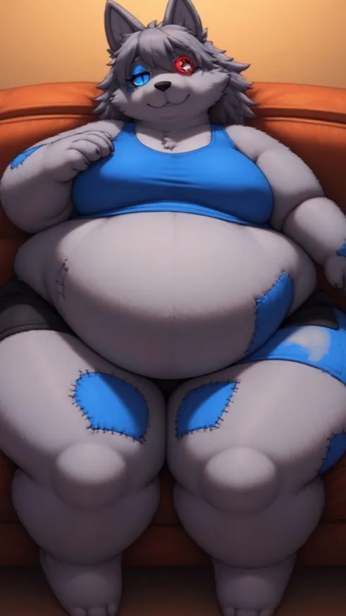 ai character: Cuddles  background
