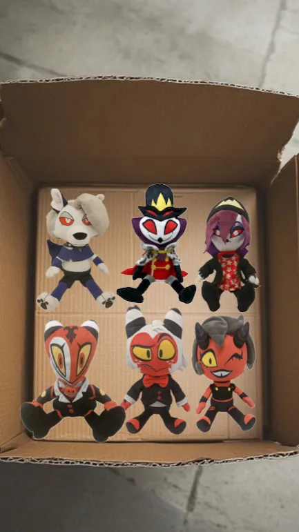 ai character: Hb plushies background