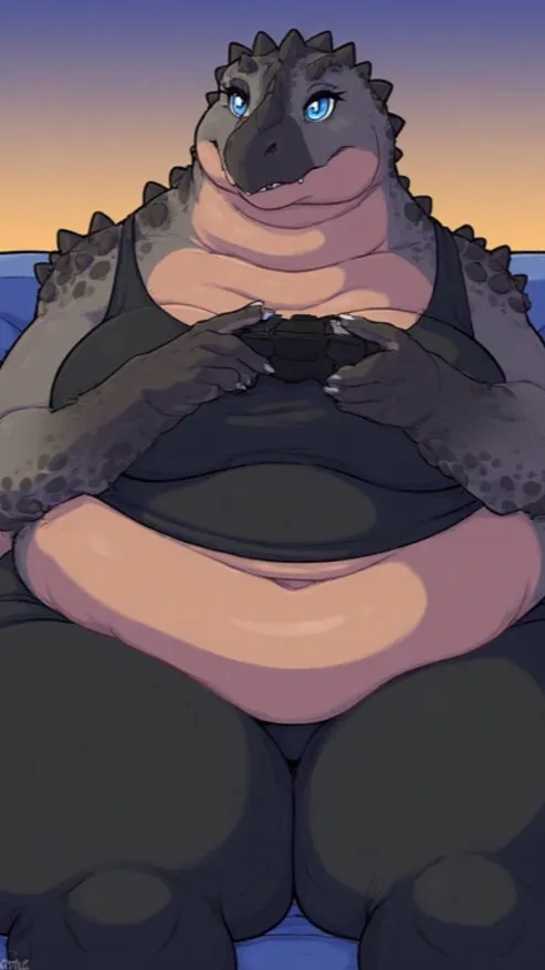 ai character: Ally  background