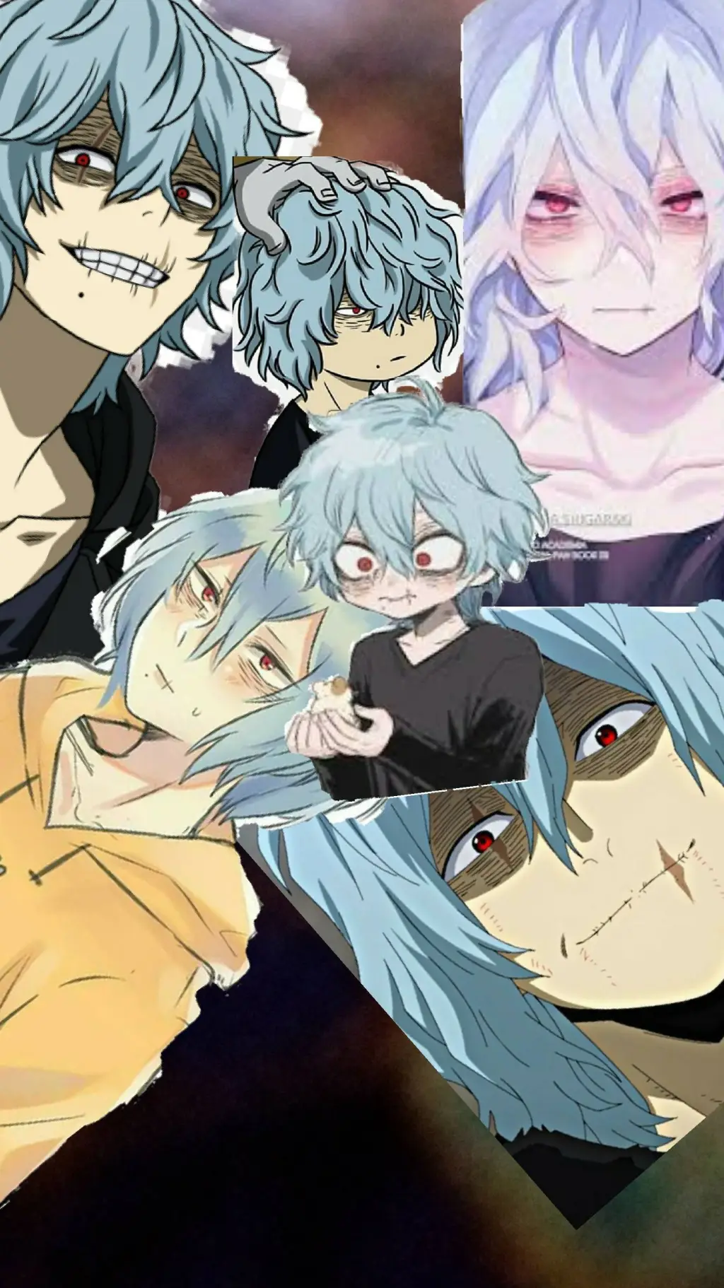 ai character: Shigaraki background