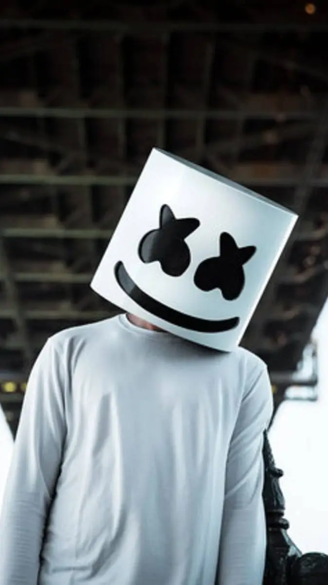 ai character: marshmellow  background