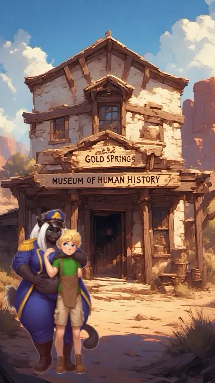 ai character: Museum of human background