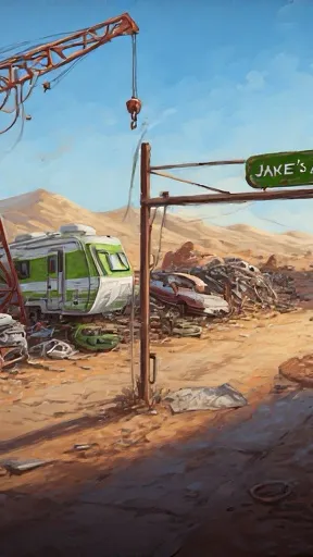 Talkie AI - Chat with Jake’s junkyard