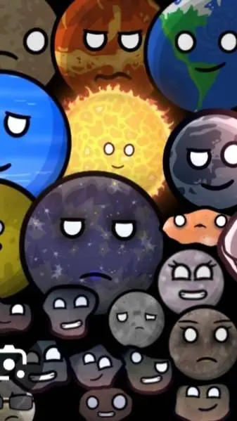 ai character: solarballs background