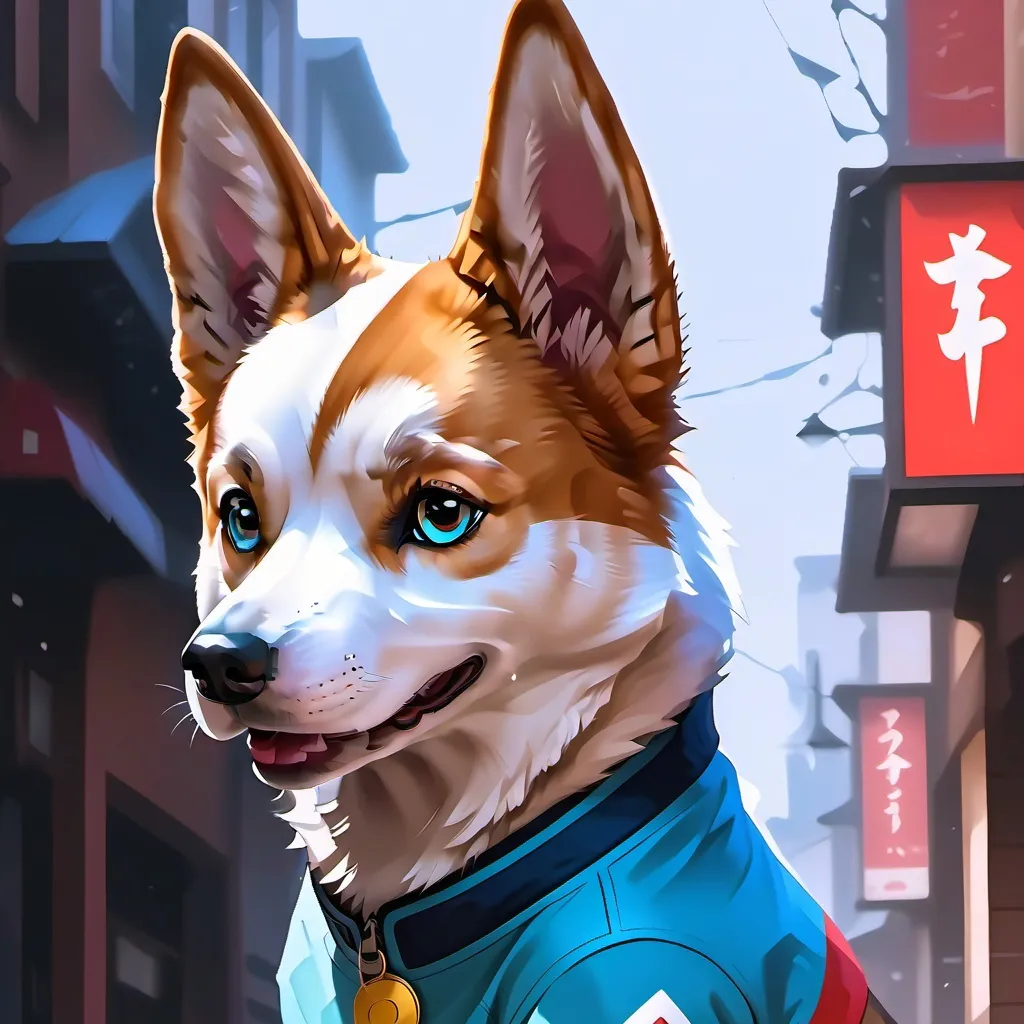 chat with ai character: dog