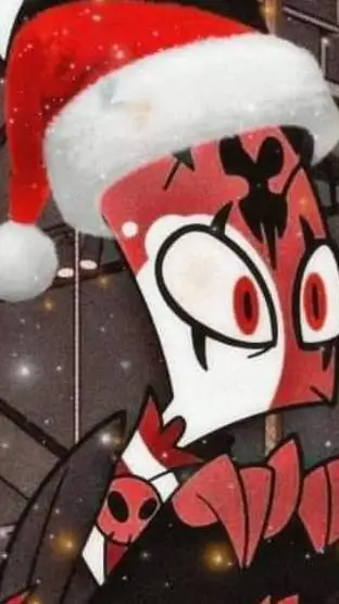 ai character: blitzø on sinsmas background