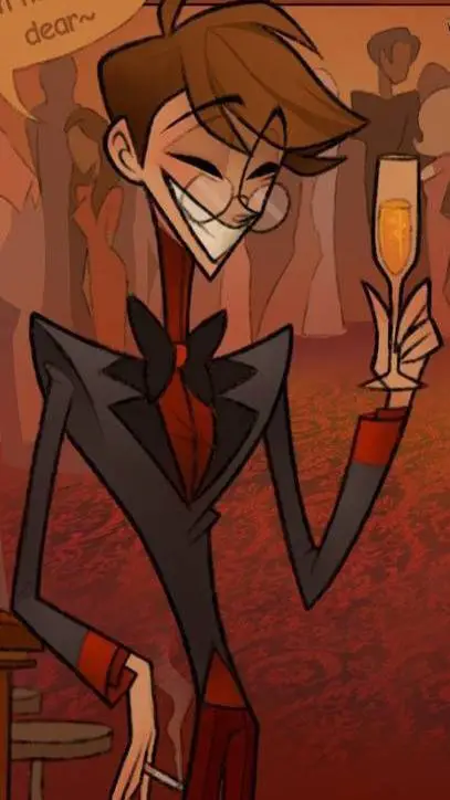 ai character: Alastor Human VF background