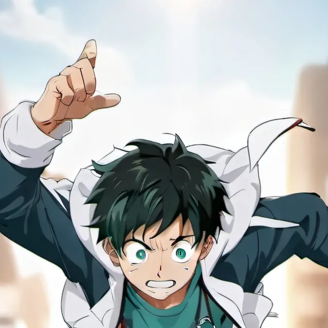 chat with ai character: deku