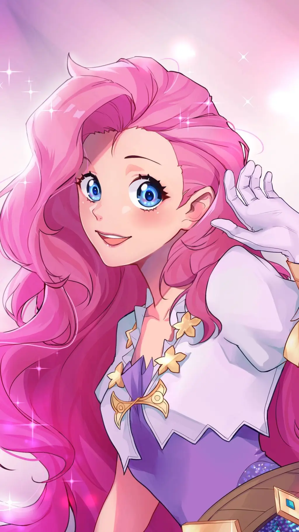 ai character: Seraphine (Remake) background