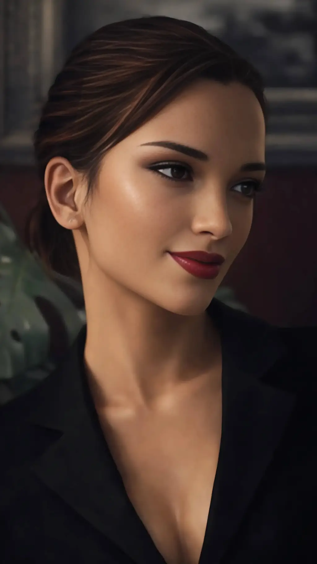 ai character: Maria Latore  background