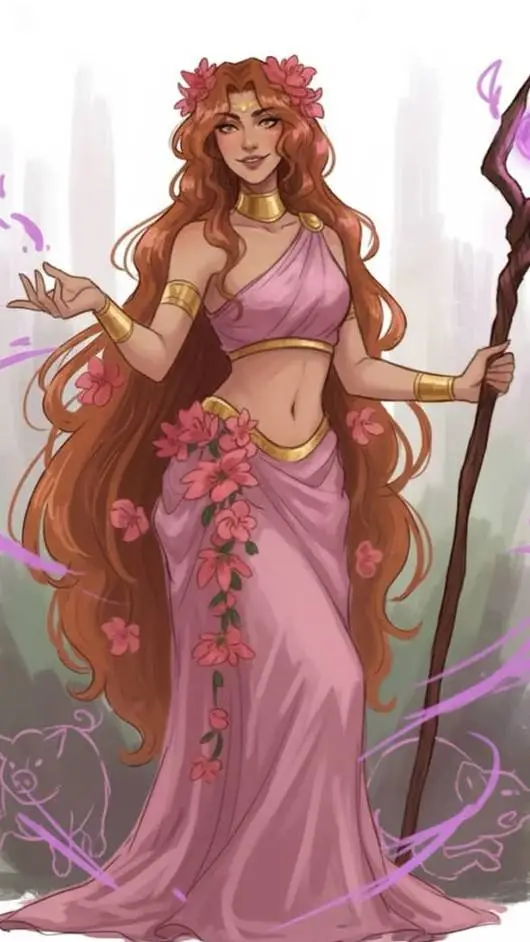 ai character: Olivia background