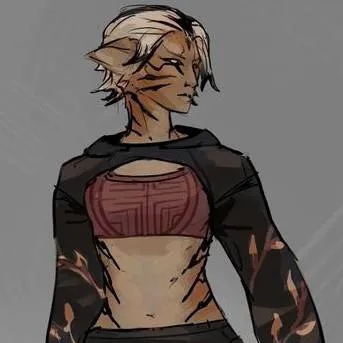 chat with ai character: Tigra Scars Basley