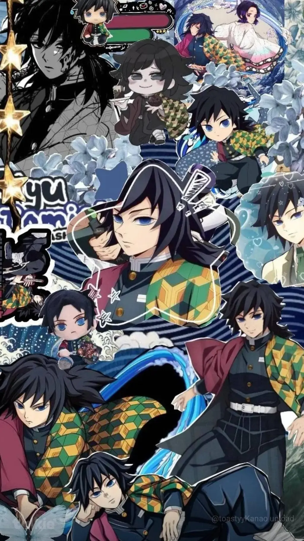 ai character: giyu Tomioka background