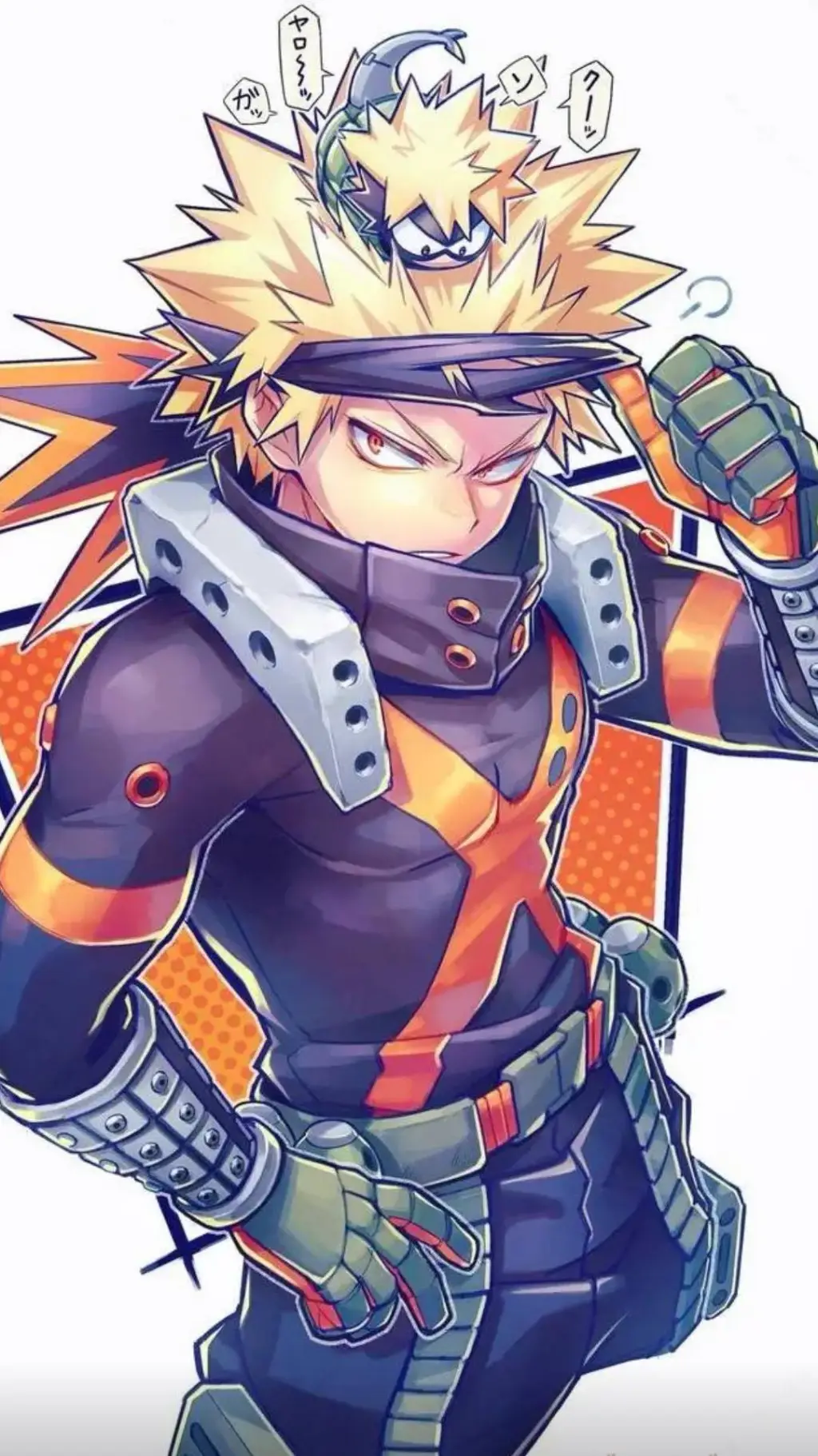 ai character: Bakugo background
