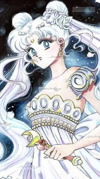 ai character: princess serenity  background