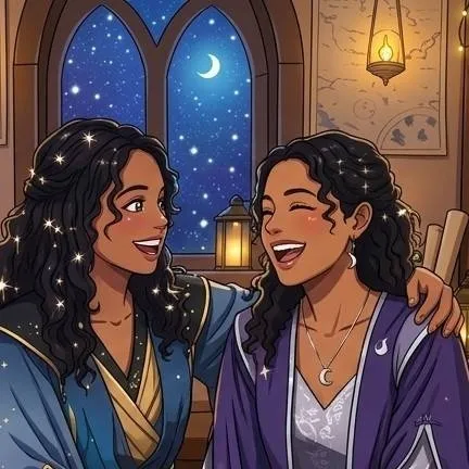 chat with ai character: Starlight Sister💫⭐