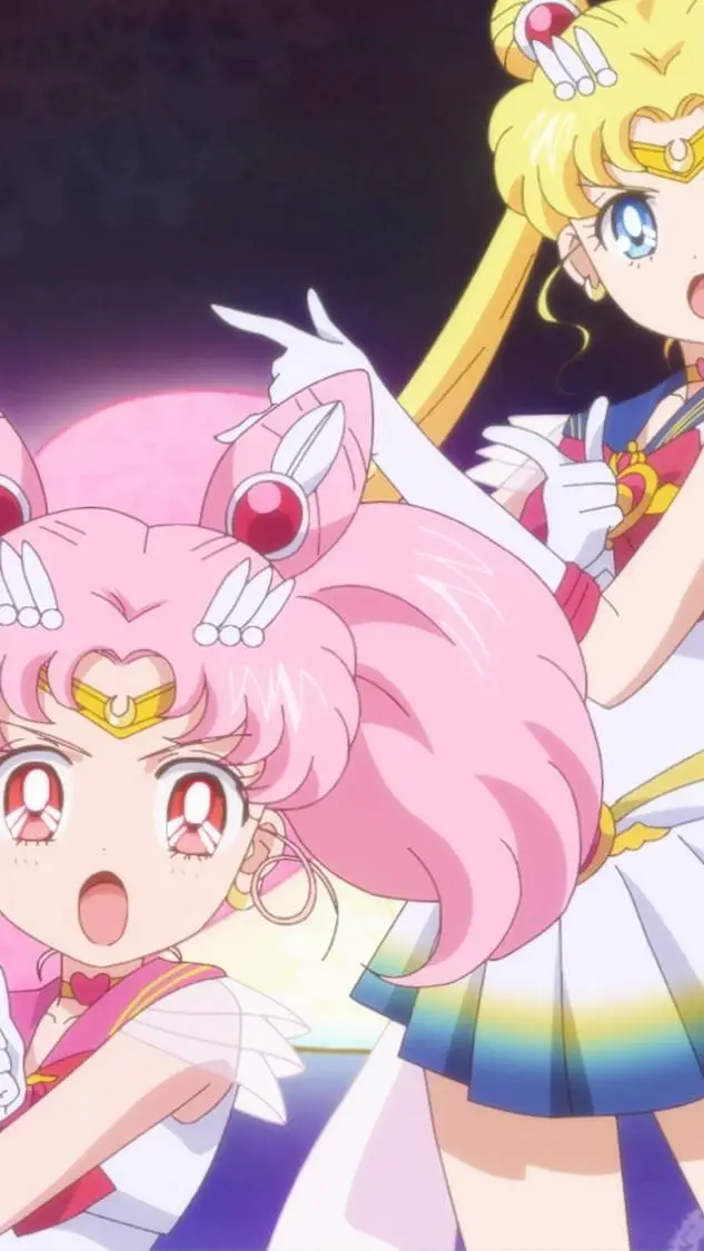 ai character: sailorMoon Eternal background