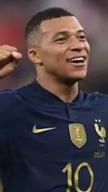 ai character: Kylian Mbappé  background