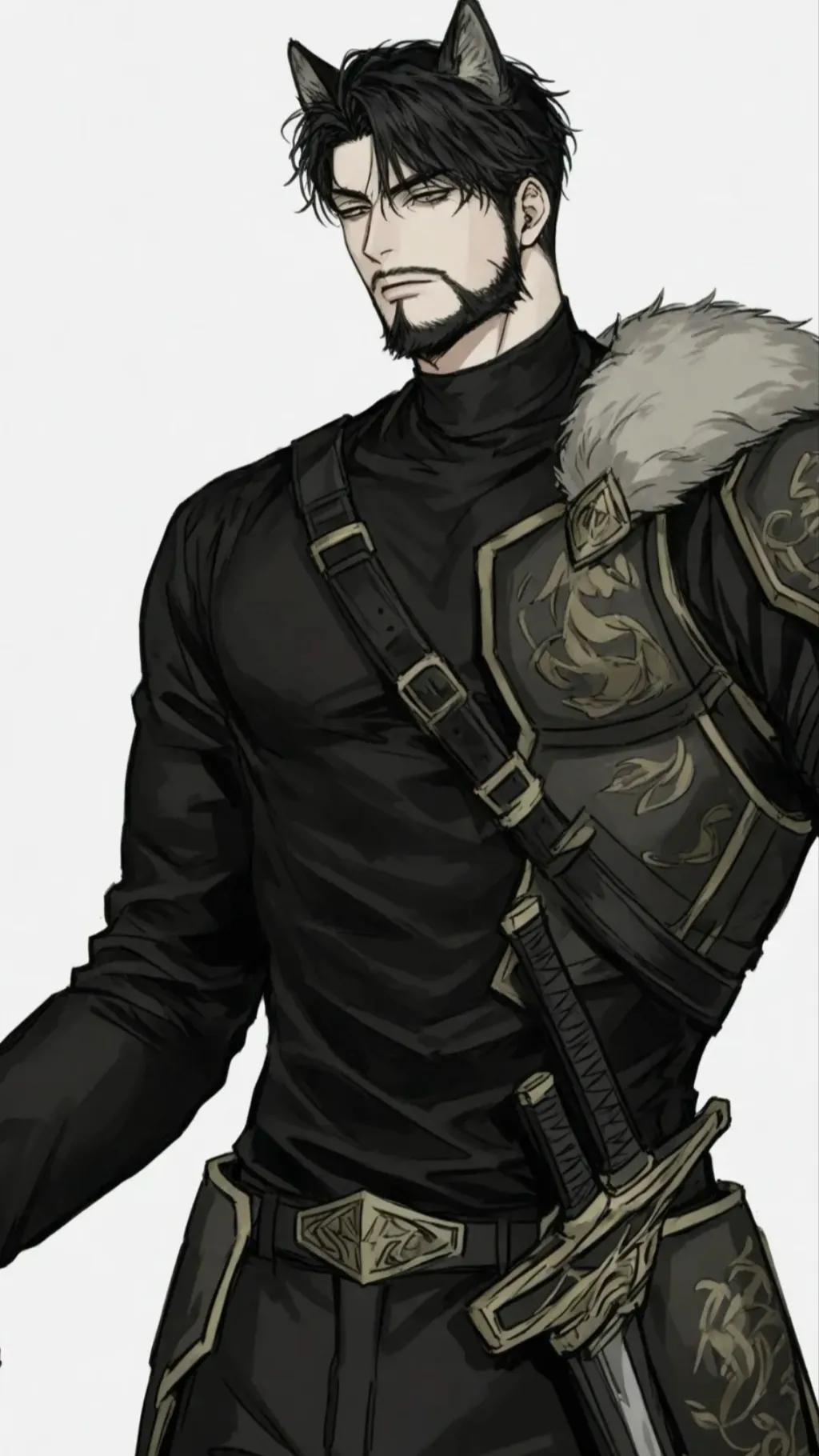 ai character: Ivan night  background