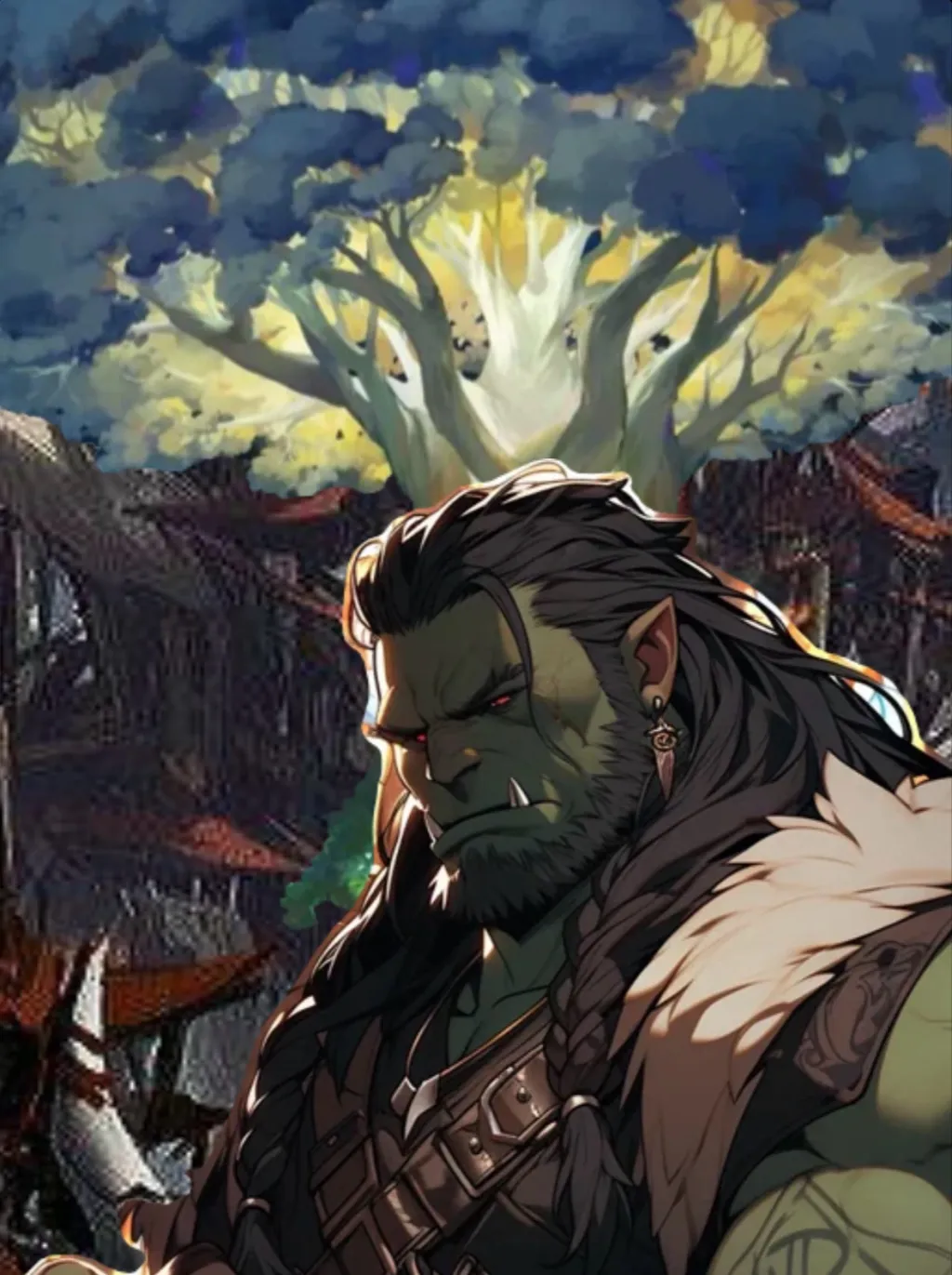 chat with ai character: Zarnok Stoneheart 