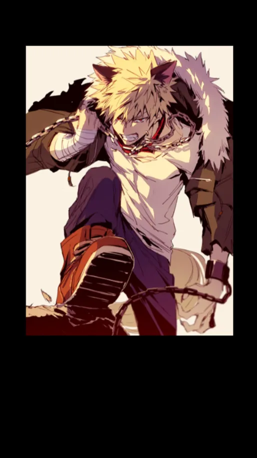 ai character: Bakugo Wolf background