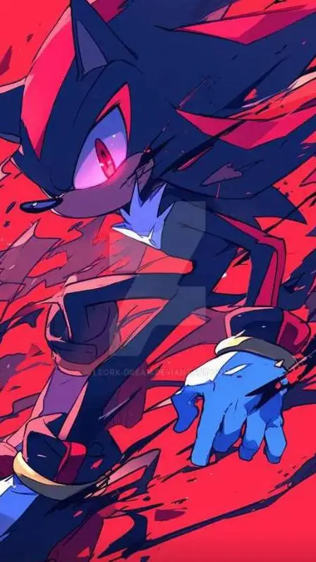 ai character: 💙 Sonic💙 background