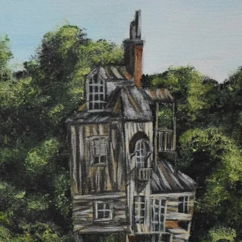 chat with ai character: The Weasley house