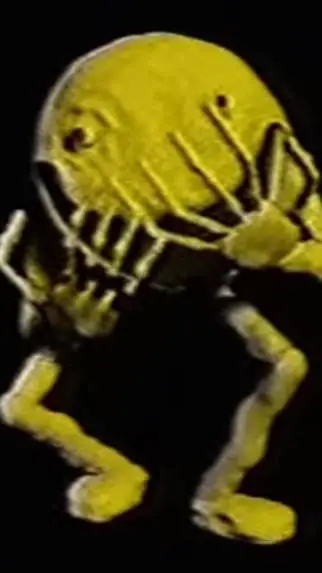 ai character: pac-man horror background