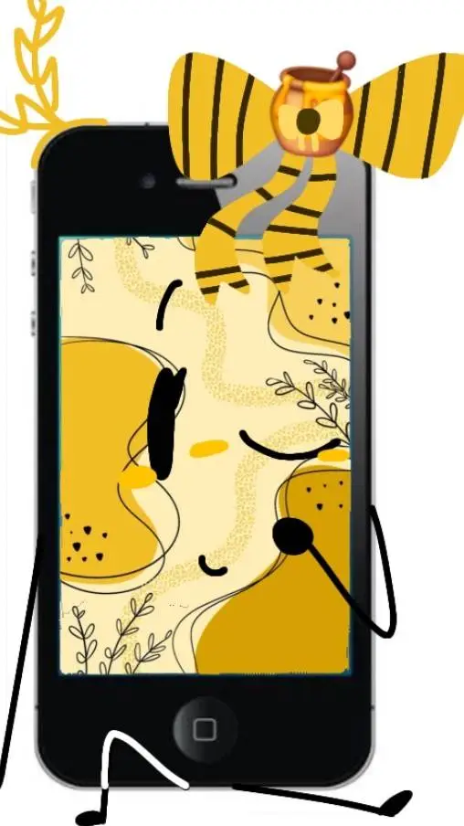 ai character: 🍯~YOU_PHONE~🐝 background