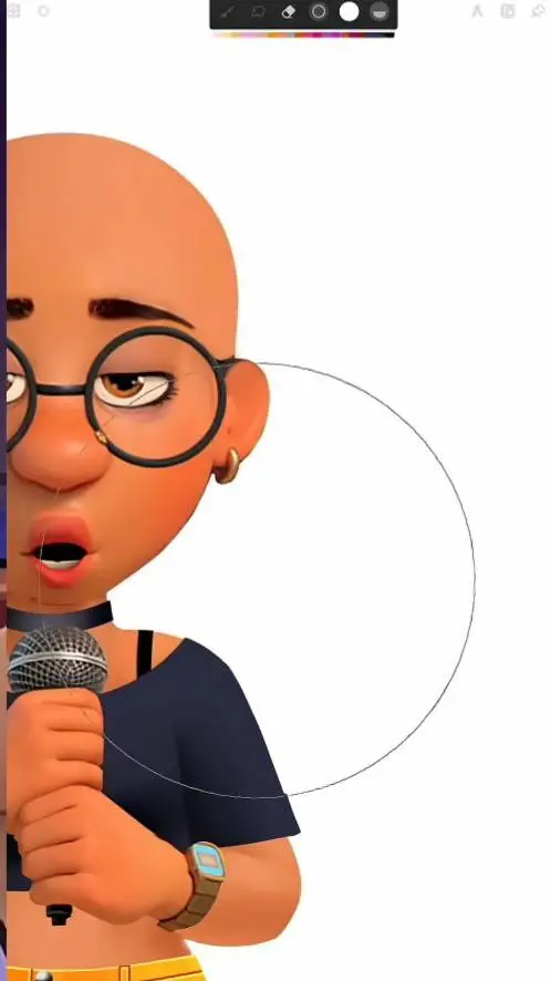 ai character: teach I fren talki background