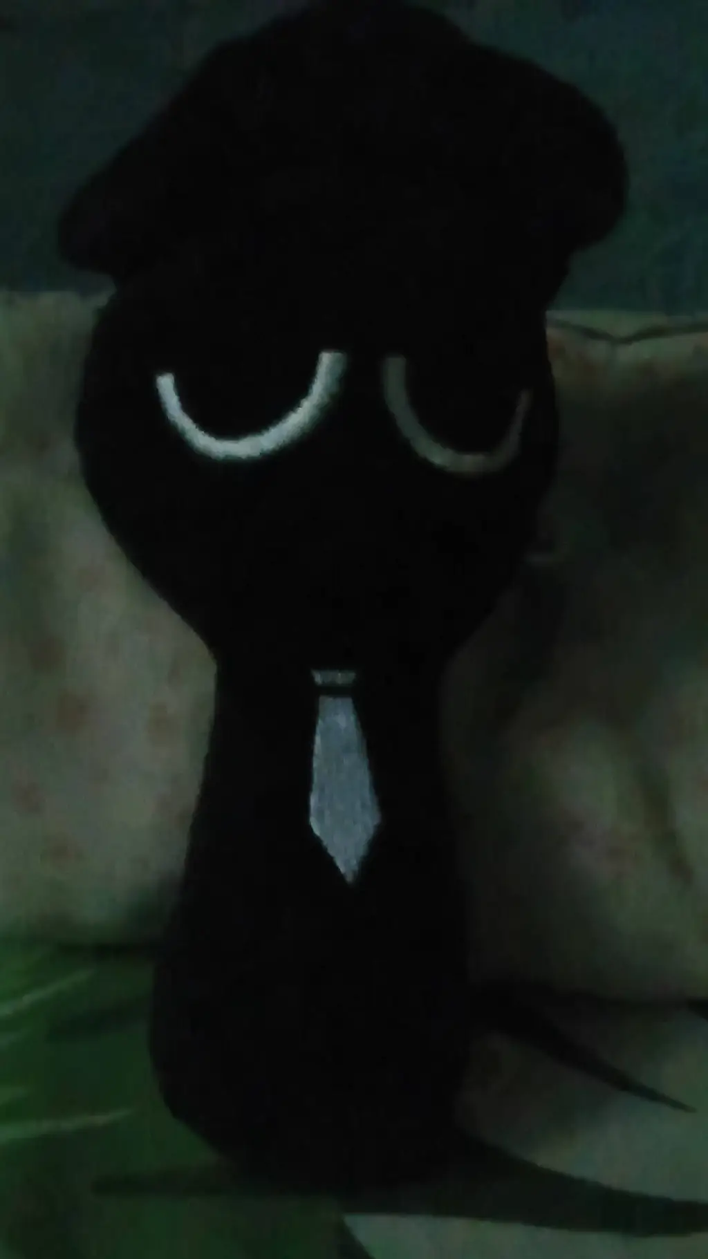 ai character: black background