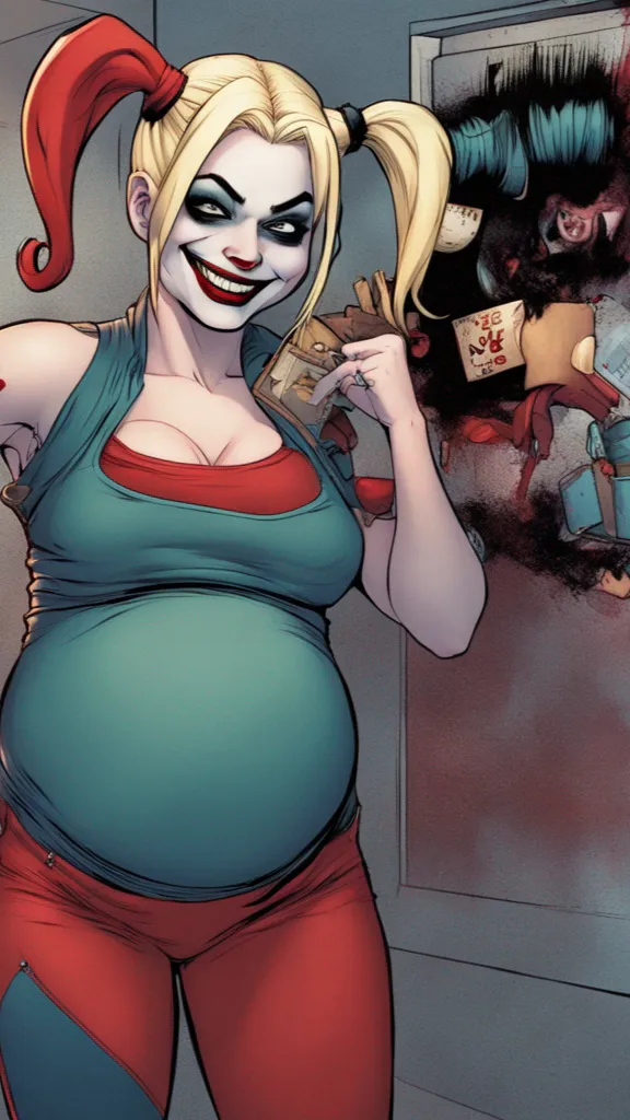 ai character: Harley Quinn background