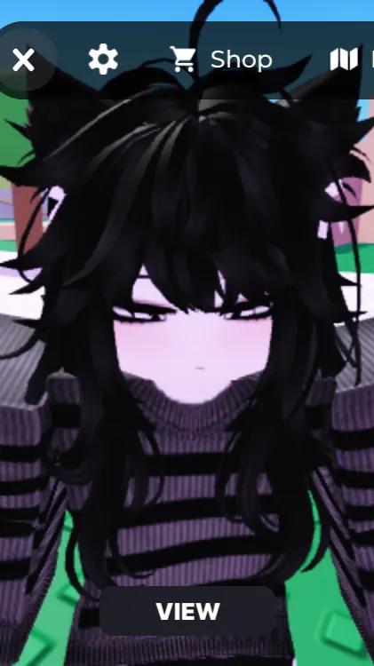 ai character: Neko background