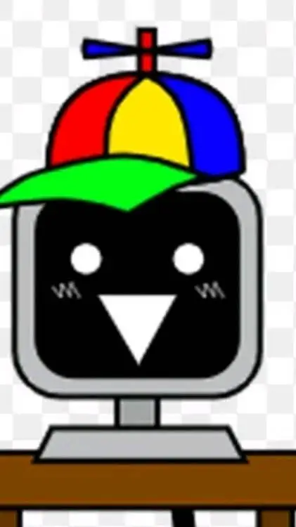 ai character: fun computer background