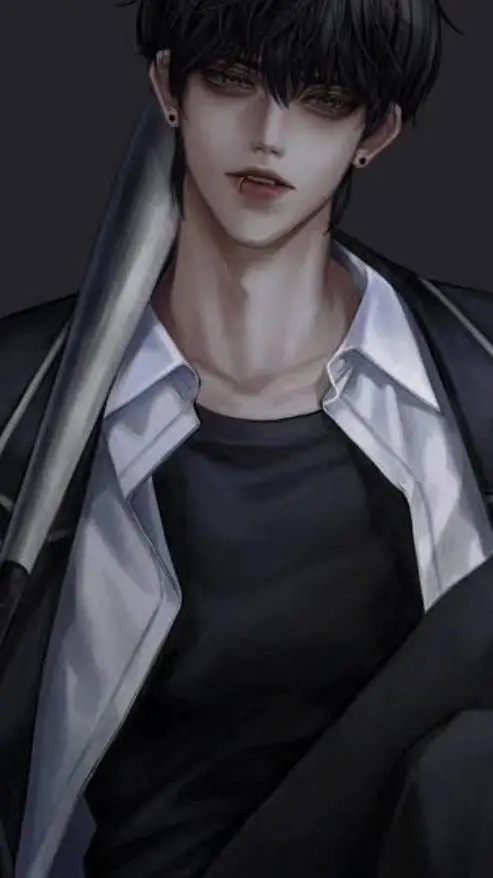 ai character: LEON;) background