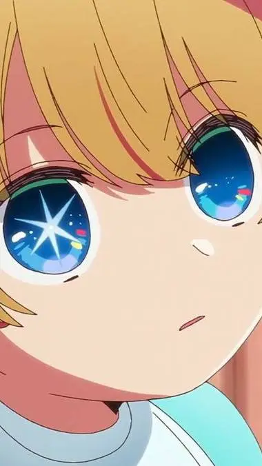 ai character: baby Aqua background