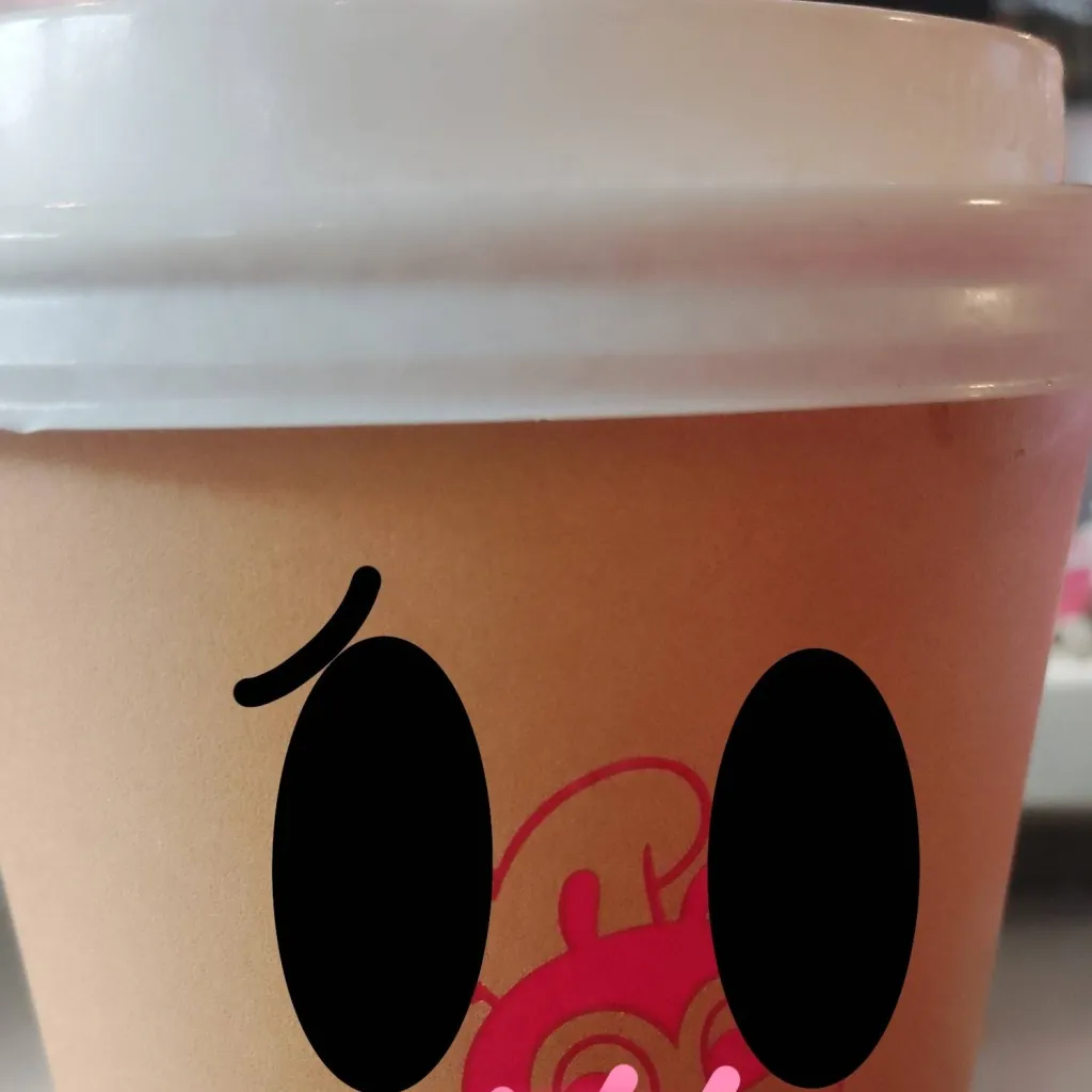 chat with ai character: jolibee coffee cup